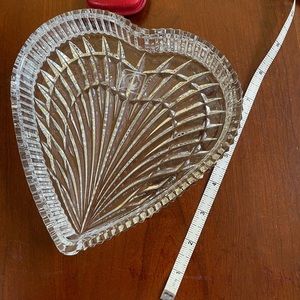 Waterford heart shaped dish (tray)